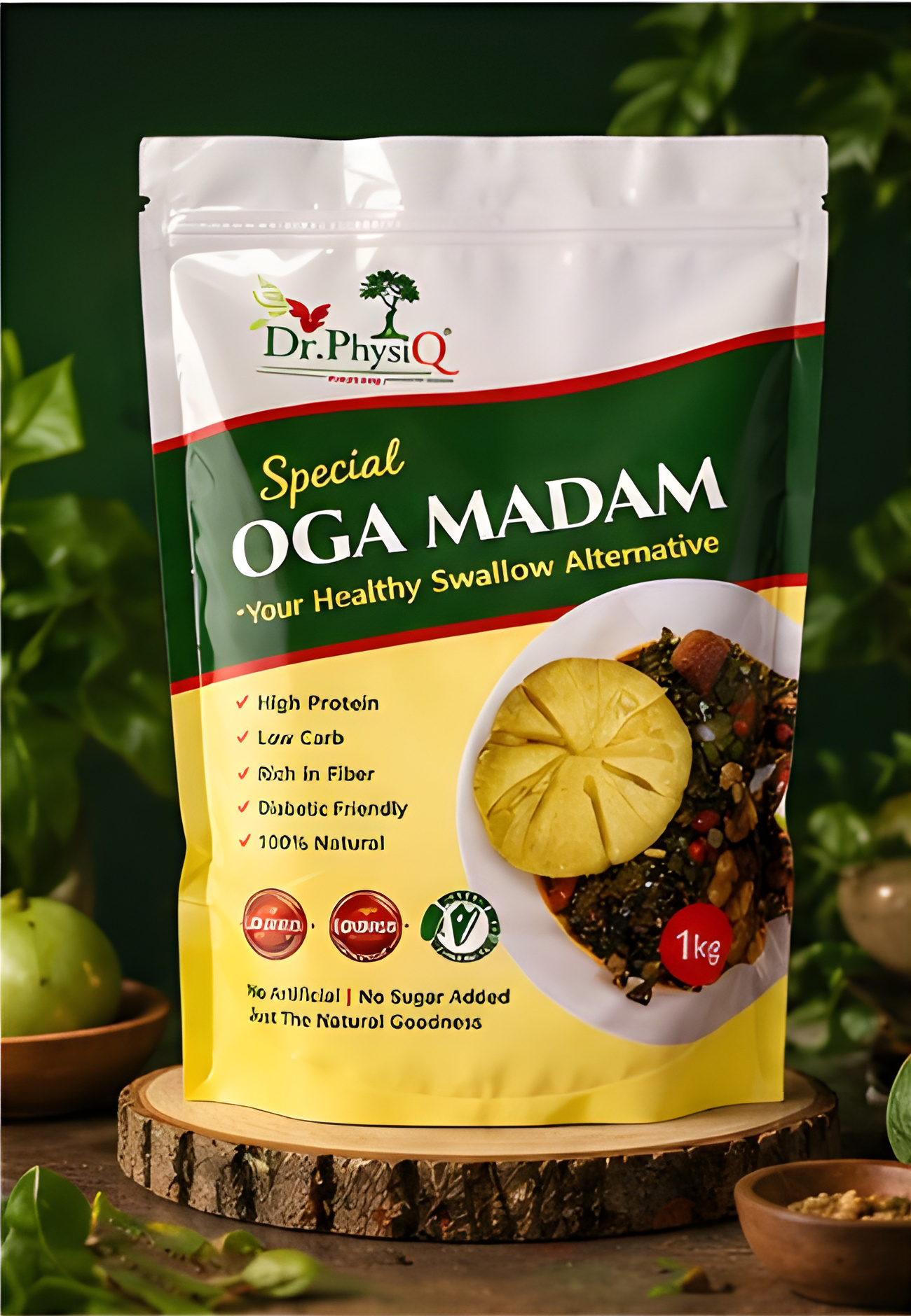 OGA MADAM with ingredients